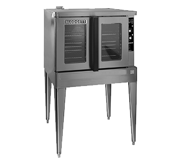 Horno Blodgett ZEPH-200-G-ES SGL Zephaire Horno de convección, gas, piso único, profundidad de panadería, ventilador de dos velocidades, 50 000 BTU, NSF