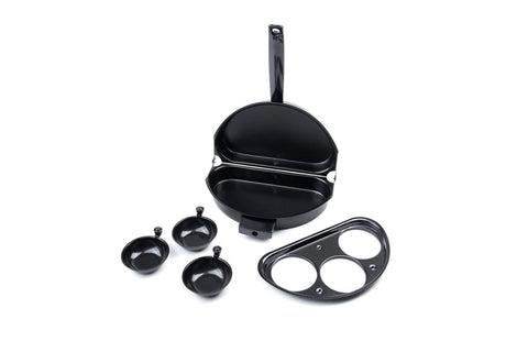 Fox Run 4498 non-stick egg poacher & omelette pan