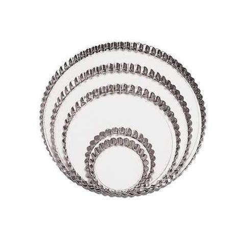 Fox Run 4590 tartlet & loose bottom quiche pan, 4", 4/set