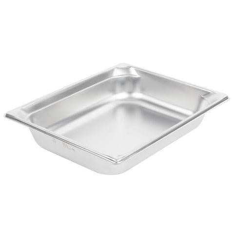 Vollrath 90222 Super Pan V® Food Pan (1/2 Size), 2-1/2" Deep, Stainless Steel