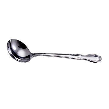 Winco LE-1 Elegance Gravy Ladle, 1oz, 7" Stainless Steel