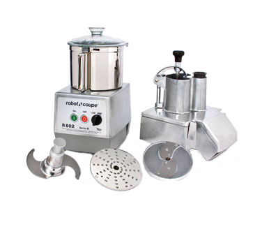 Robot Coupe R602N, 2 Speed, Combination Food Processor, 7 liter stainless steel bowl, 208-240v/60/3-ph