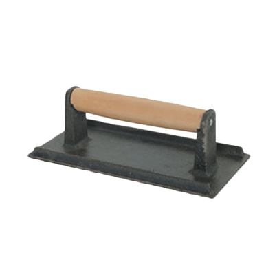 Thunder Group SLKSW108 Cast Iron Steak Weight, Ribbed Bottom