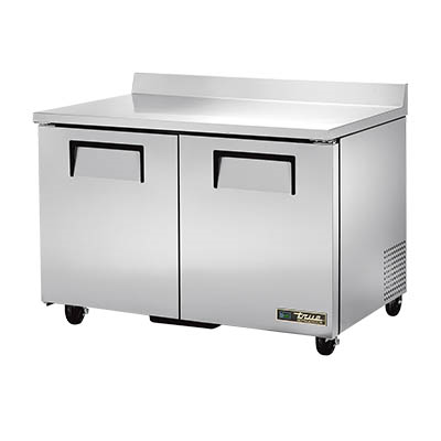 Work Top Refrigerator, Two-Section, 1/5 HP, 115v/60/1-ph