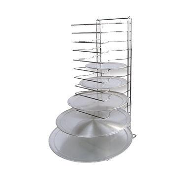 Winco APZT-1015 Pizza Rack 15-tier 12" x 12" x 27"H