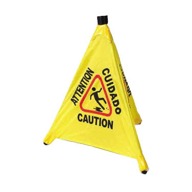 Señal de precaución Winco CSF-4